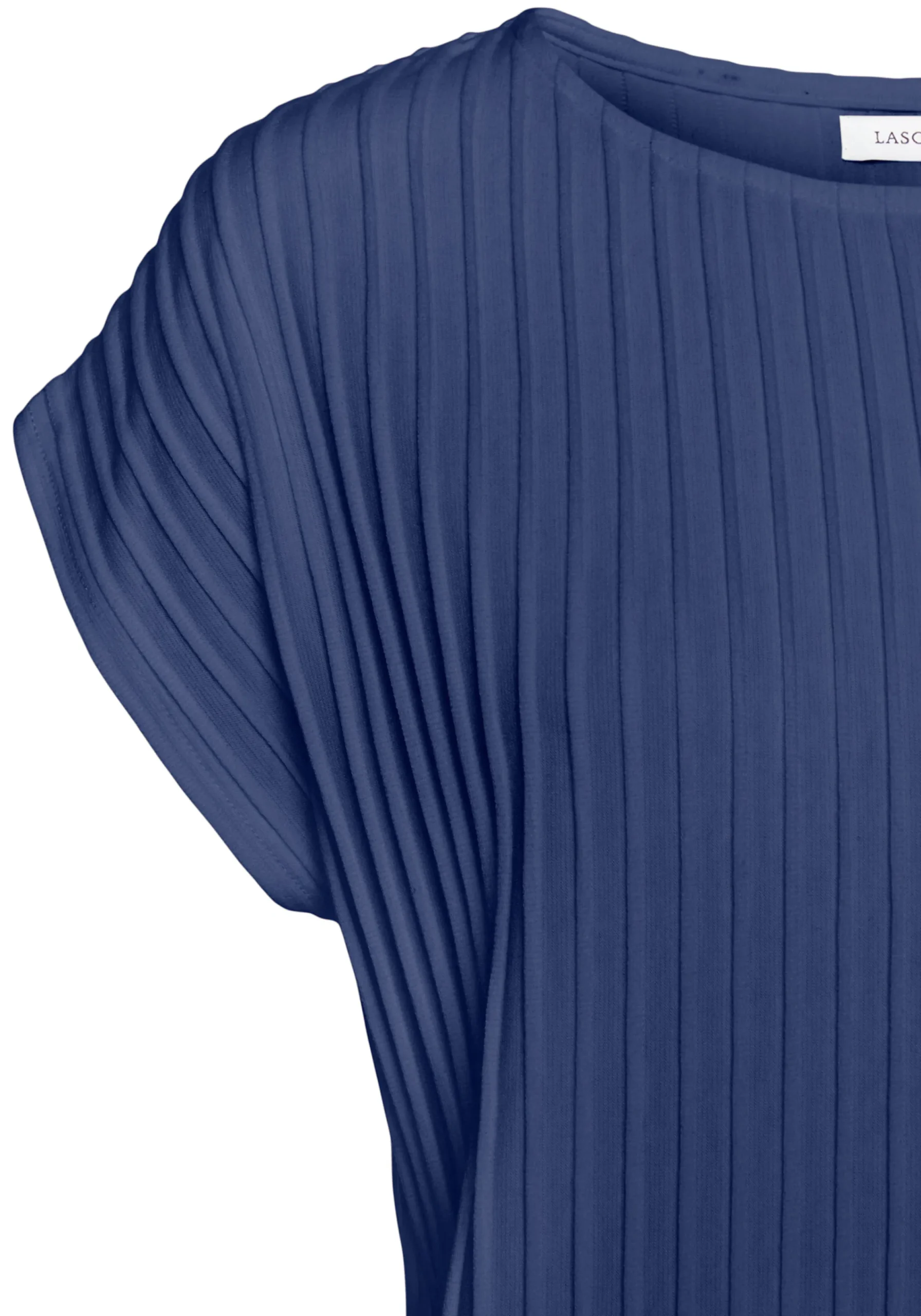 Strandmode|LASCANA Kurzarmshirt blau