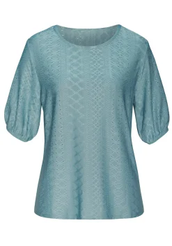 Strandmode|Shirts|Vivance Kurzarmshirt rose,mint