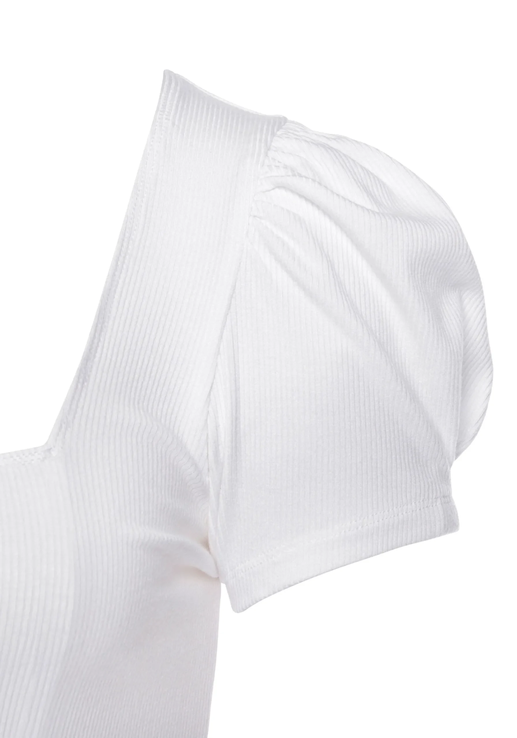 Shirts|LASCANA Kurzarmshirt weiß