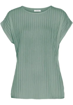 Strandmode|LASCANA Kurzarmshirt khaki
