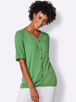 Shirts|CREATION L PREMIUM Kurzarmshirt apfel