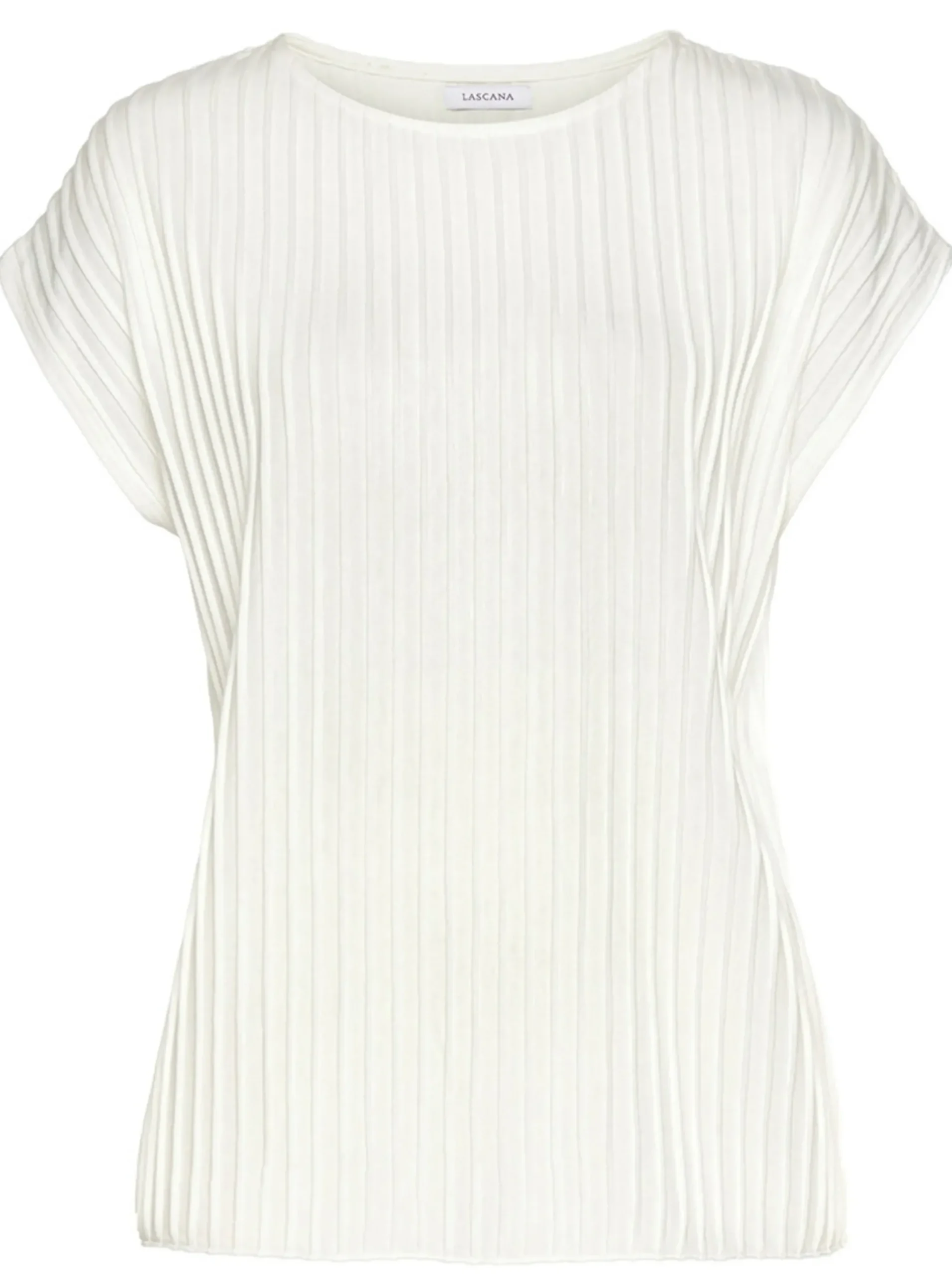 Shirts|LASCANA Kurzarmshirt creme