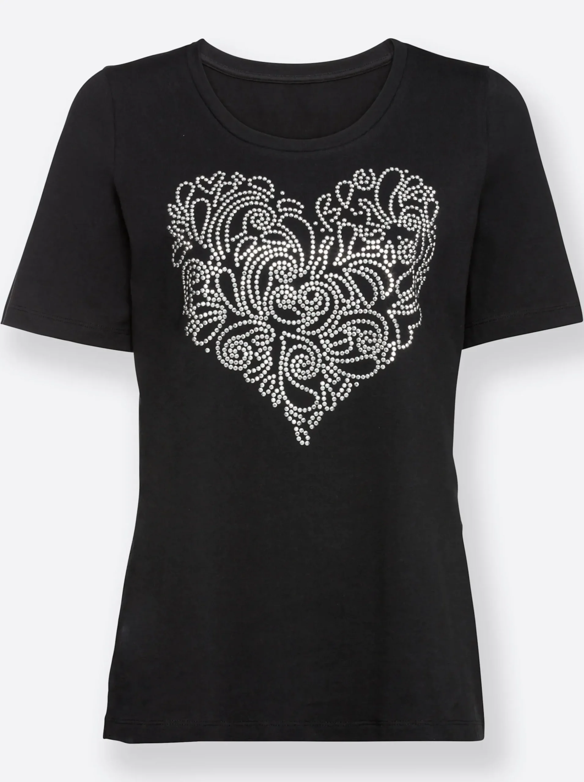 Shirts| Kurzarmshirt schwarz