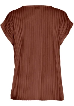 Shirts|LASCANA Kurzarmshirt rostbraun