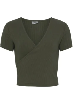 Shirts|Buffalo Kurzarmshirt khaki