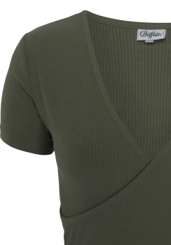 Shirts|Buffalo Kurzarmshirt khaki