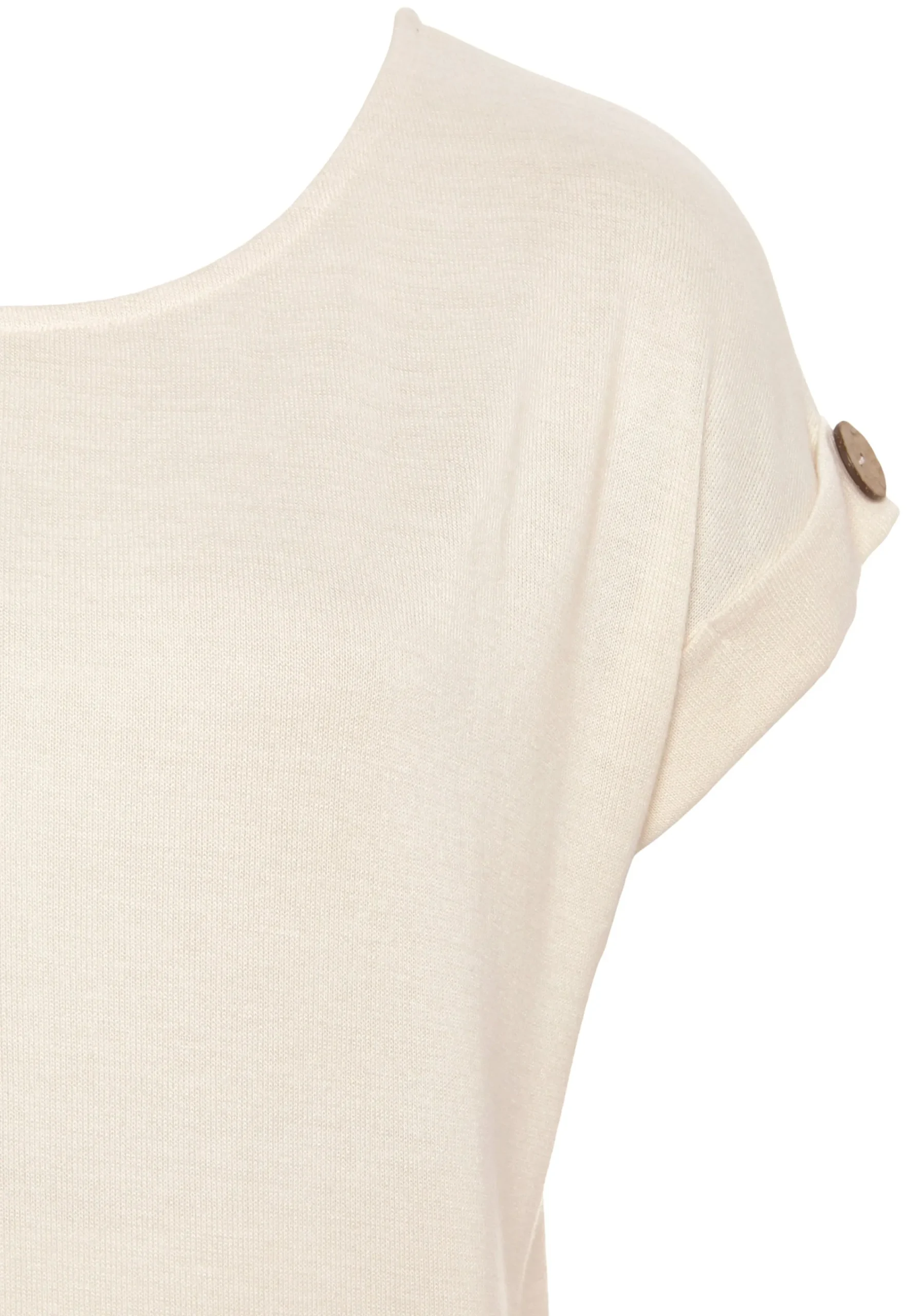 Strandmode|Shirts|LASCANA Kurzarmshirt creme