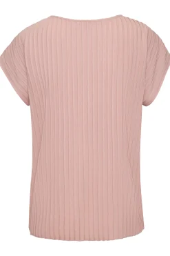 Strandmode|LASCANA Kurzarmshirt mauve