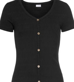 Strandmode|Shirts|LASCANA Kurzarmshirt schwarz