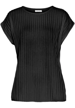 Strandmode|Shirts|LASCANA Kurzarmshirt schwarz