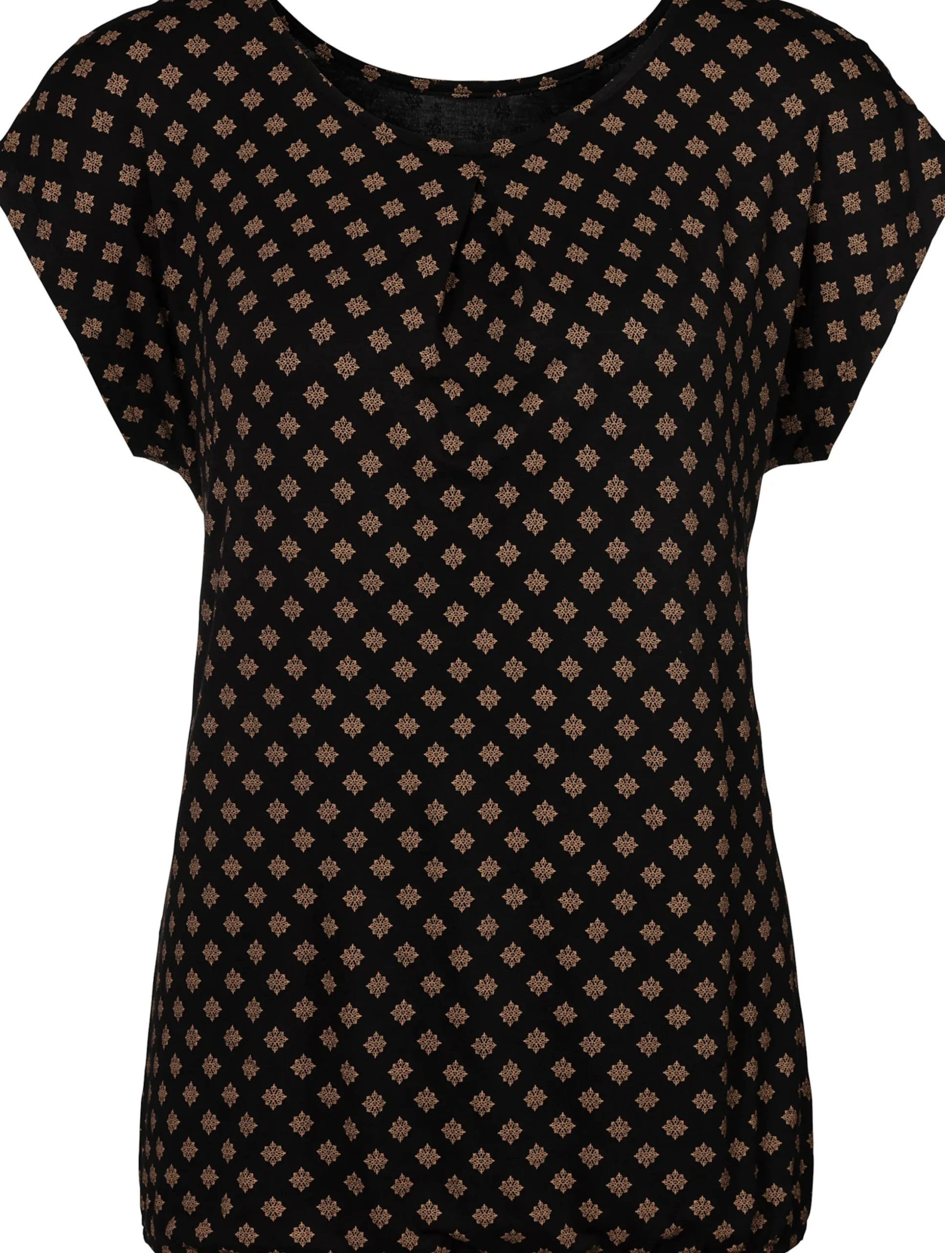 Shirts|LASCANA Kurzarmshirt schwarz