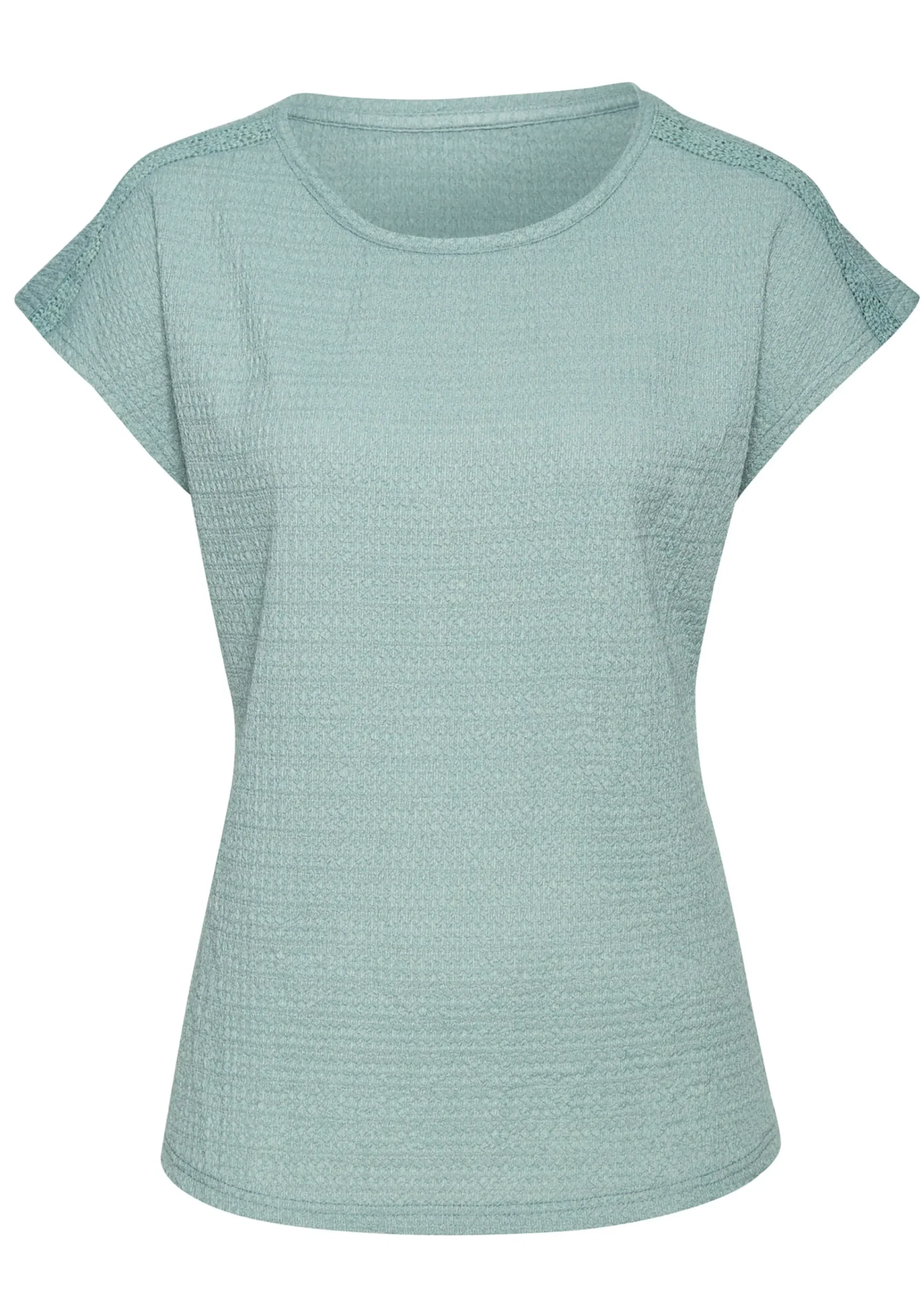 Shirts|Vivance Kurzarmshirt mint,creme