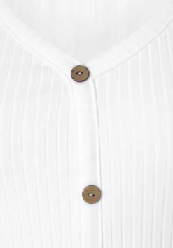 Shirts|LASCANA Kurzarmshirt weiß