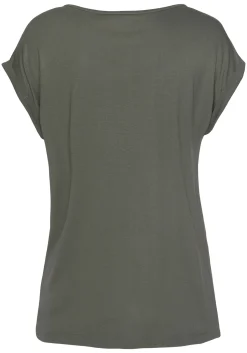 Strandmode|Shirts|LASCANA Kurzarmshirt khaki