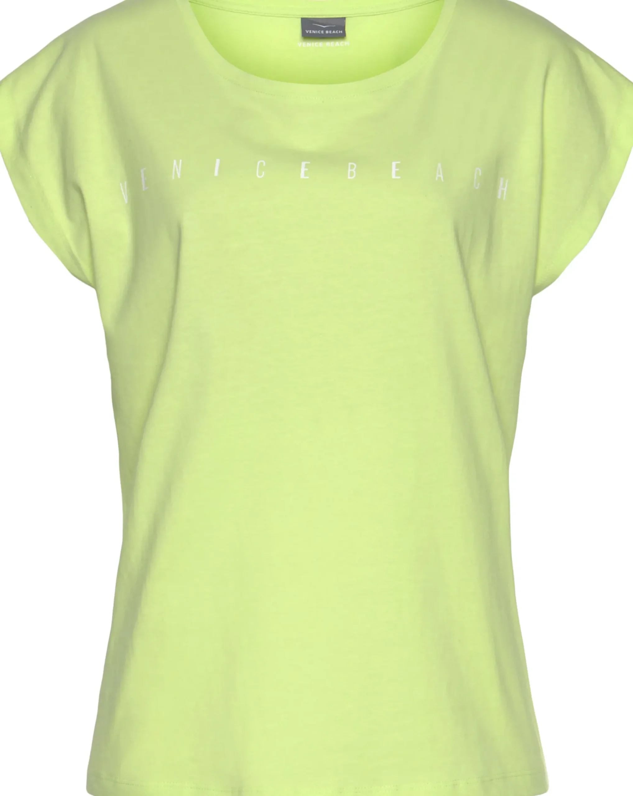 Shirts|Venice Beach Kurzarmshirt limone