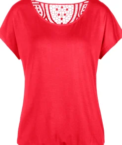 Shirts|Vivance Kurzarmshirt rot