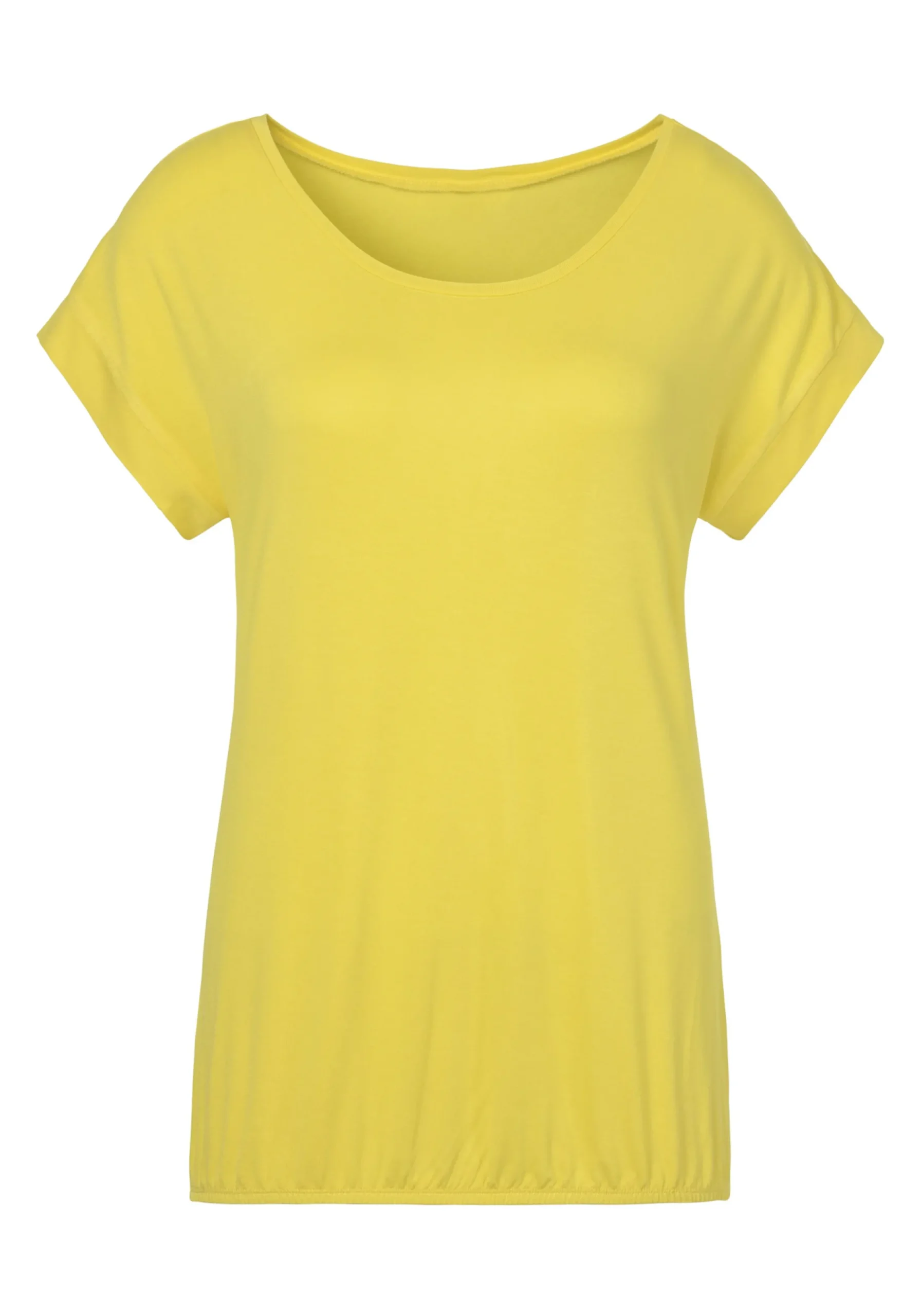 Strandmode|Shirts|Vivance Kurzarmshirt gelb