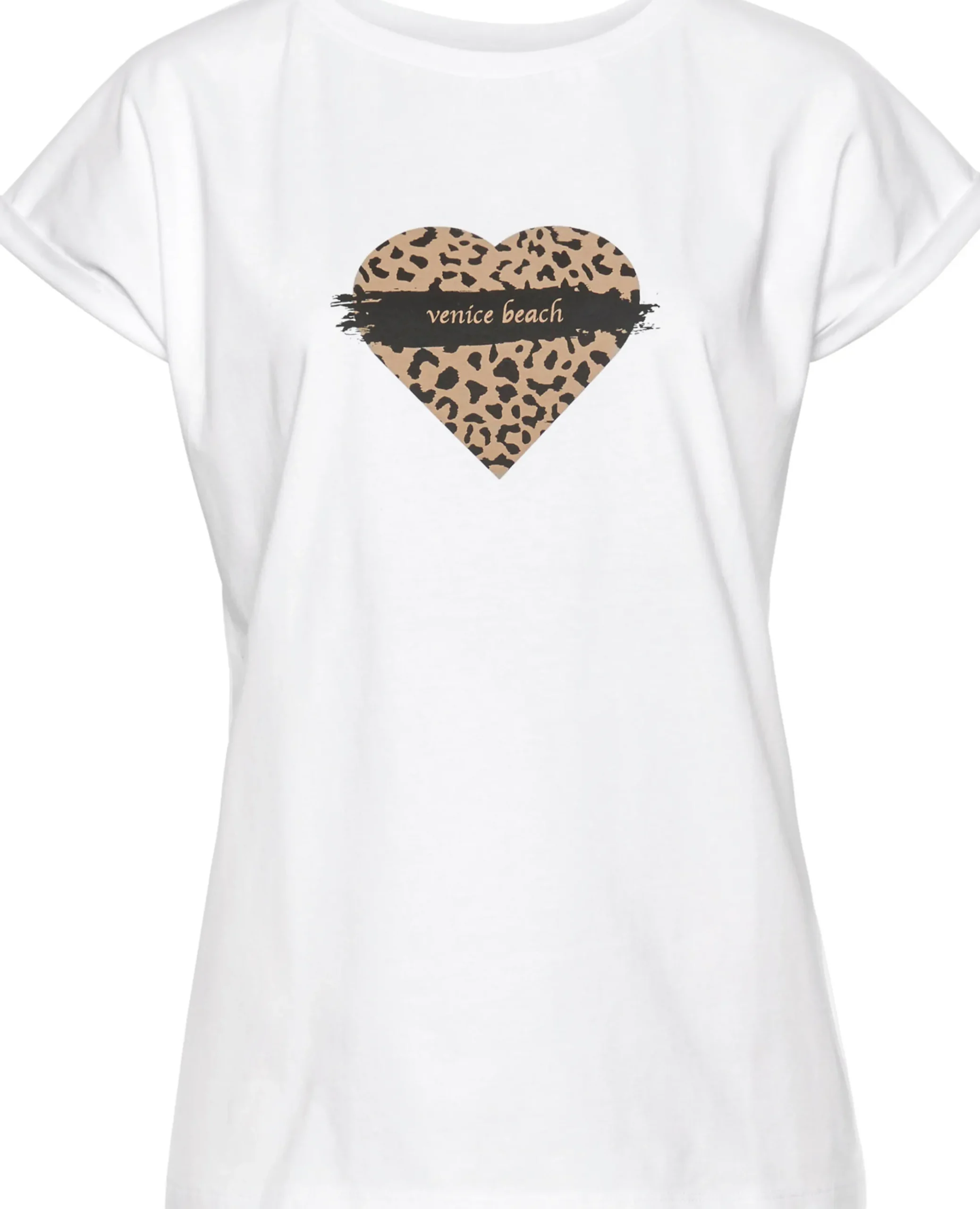 Shirts|Venice Beach Kurzarmshirt weiß