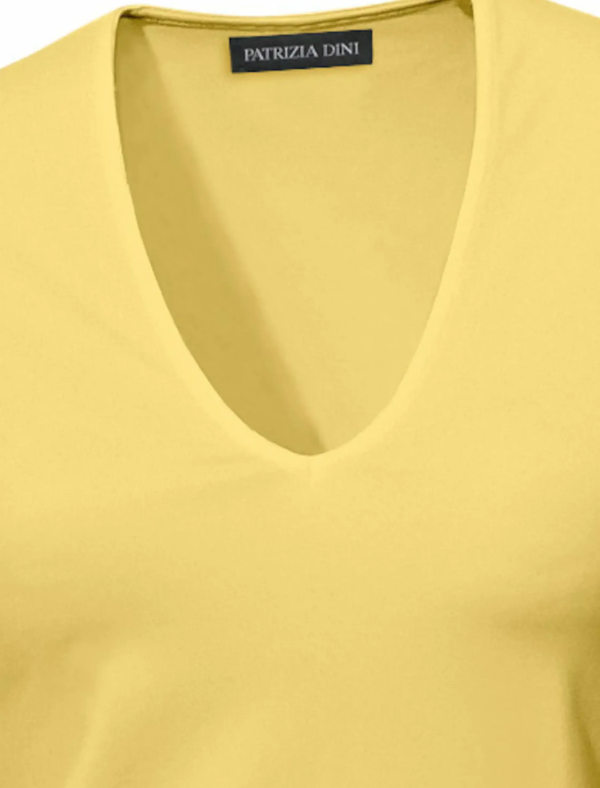 Basics|Shirts|heine Kurzarmshirt mit Halbarm gelb