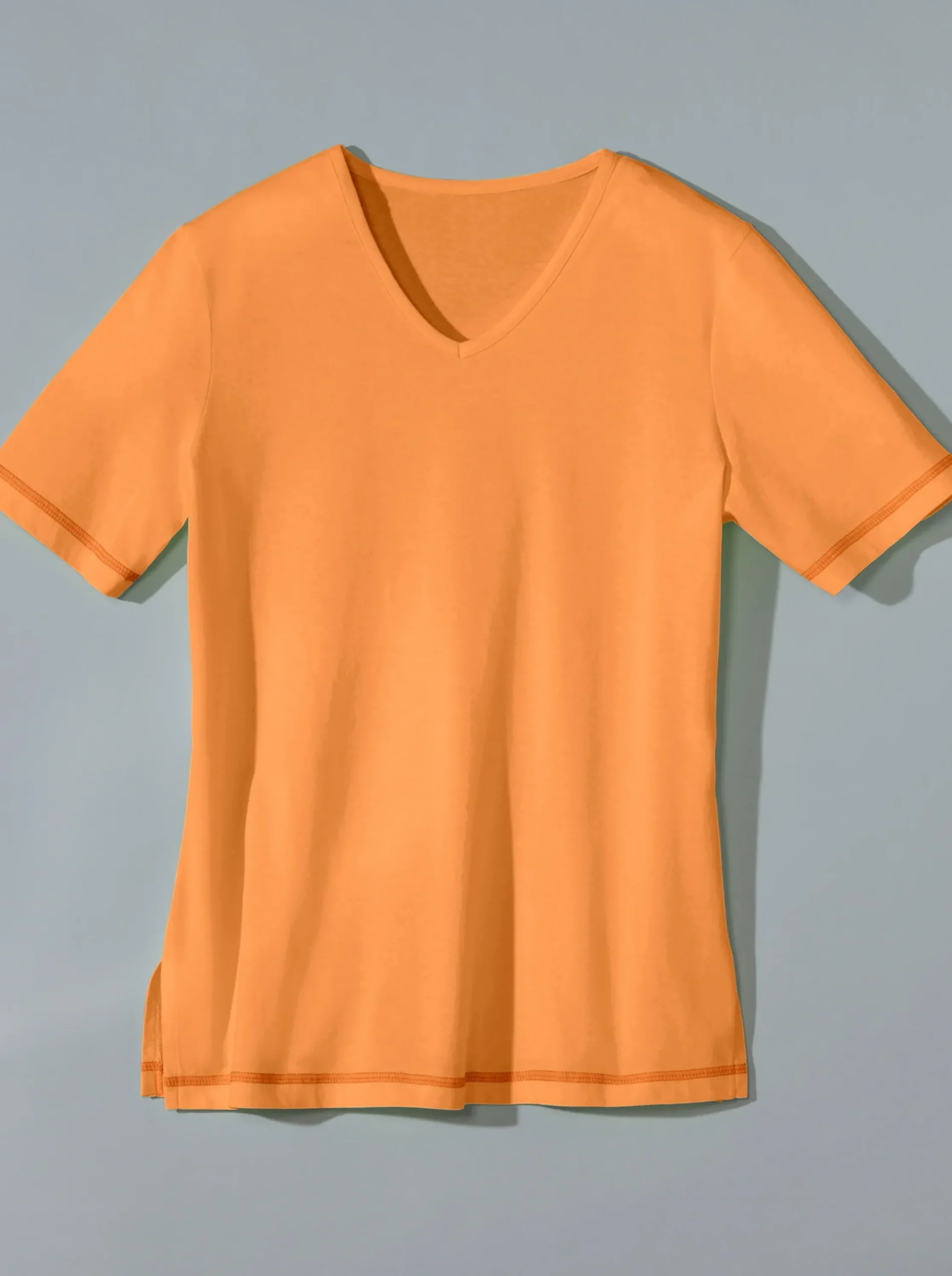 Shirts| Kurzarmshirt mit Seitenschlitzen melba