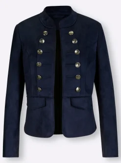 Blazer|heine Kurzblazer marine