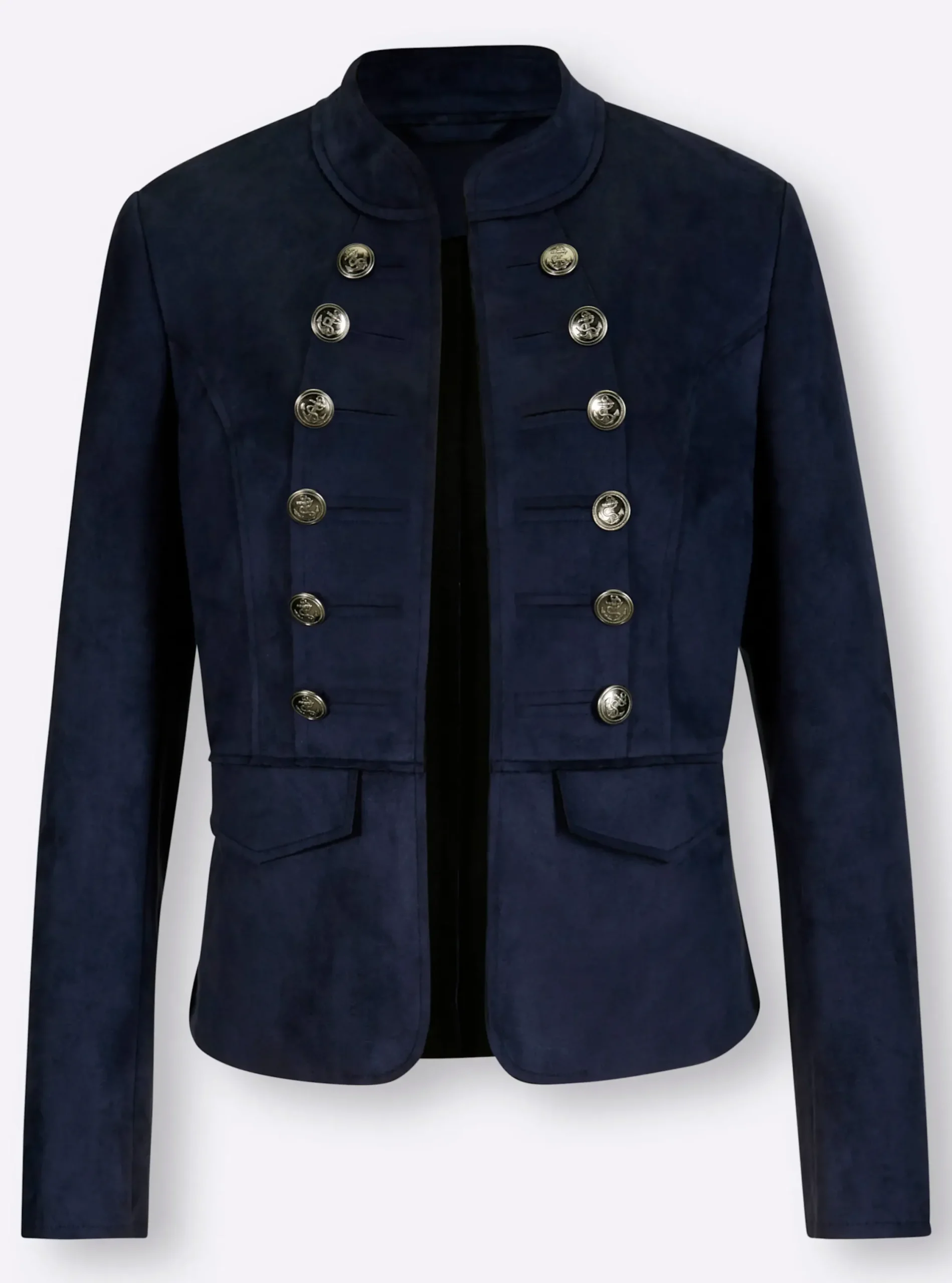 Blazer|heine Kurzblazer marine