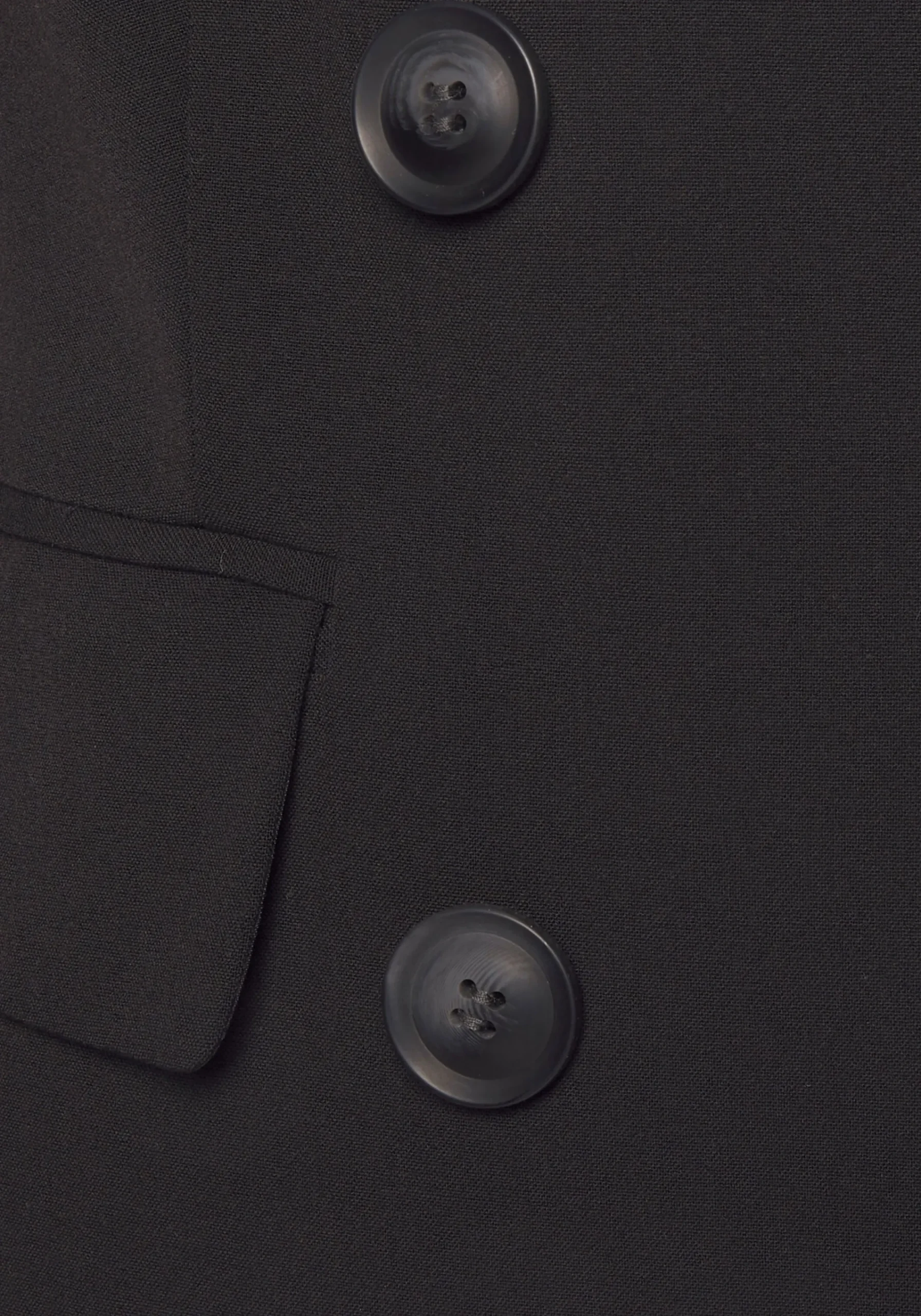 Blazer|LASCANA Kurzblazer schwarz