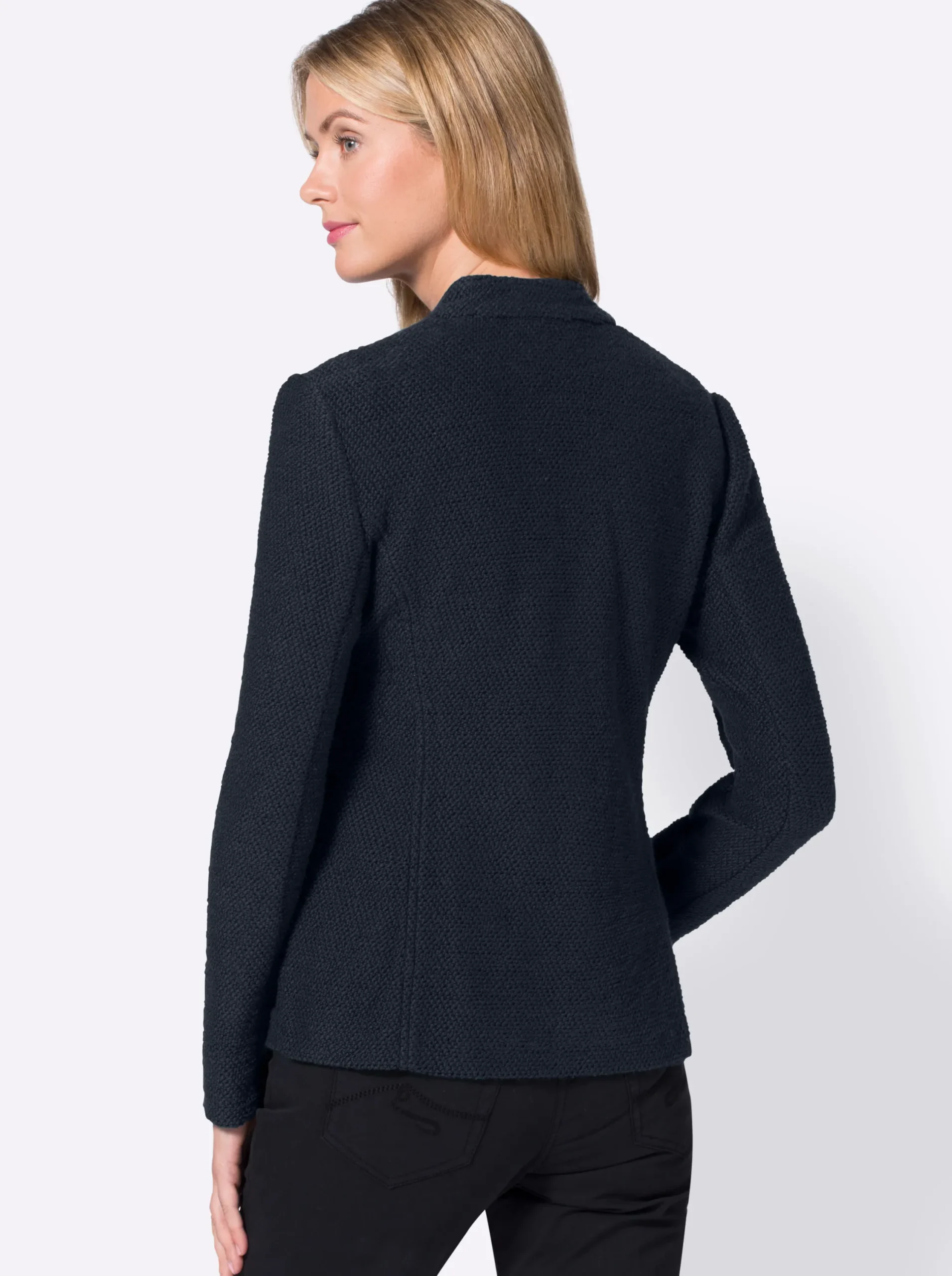 Blazer| Kurzblazer marine