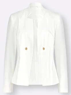 Blazer| Kurzblazer ecru