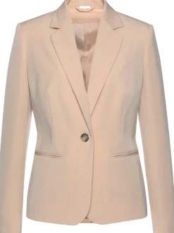 Blazer|LASCANA Kurzblazer camelfarben