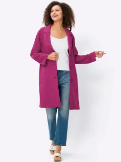 Mäntel|heine Kurzmantel magenta