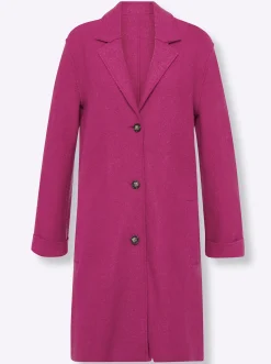 Mäntel|heine Kurzmantel magenta
