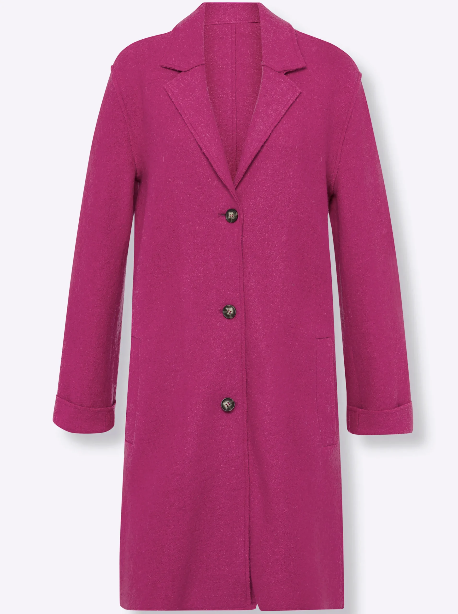 Mäntel|heine Kurzmantel magenta
