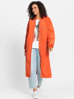 Mäntel|Jacken| Kurzmantel im Blouson-Stil orange