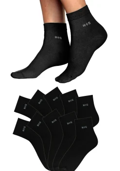 Strümpfe & Socken|H.I.S Kurzsocken schwarz