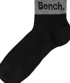 Strümpfe & Socken|Bench. Kurzsocken schwarz