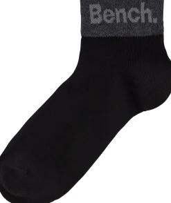 Strümpfe & Socken|Bench. Kurzsocken schwarz