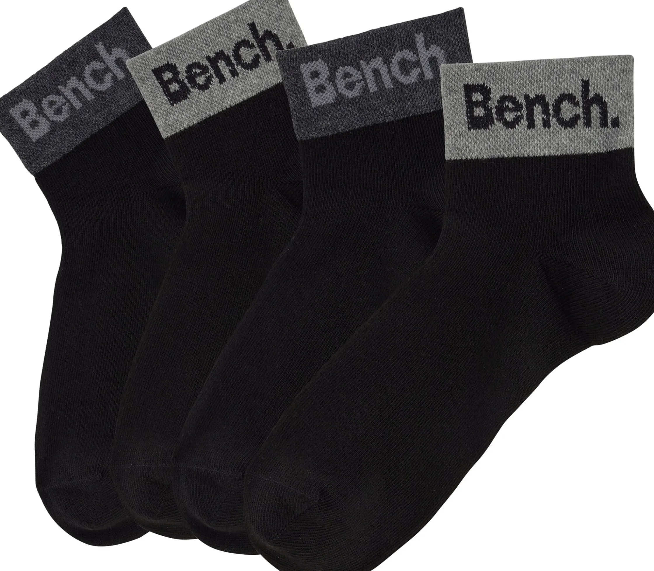 Strümpfe & Socken|Bench. Kurzsocken schwarz
