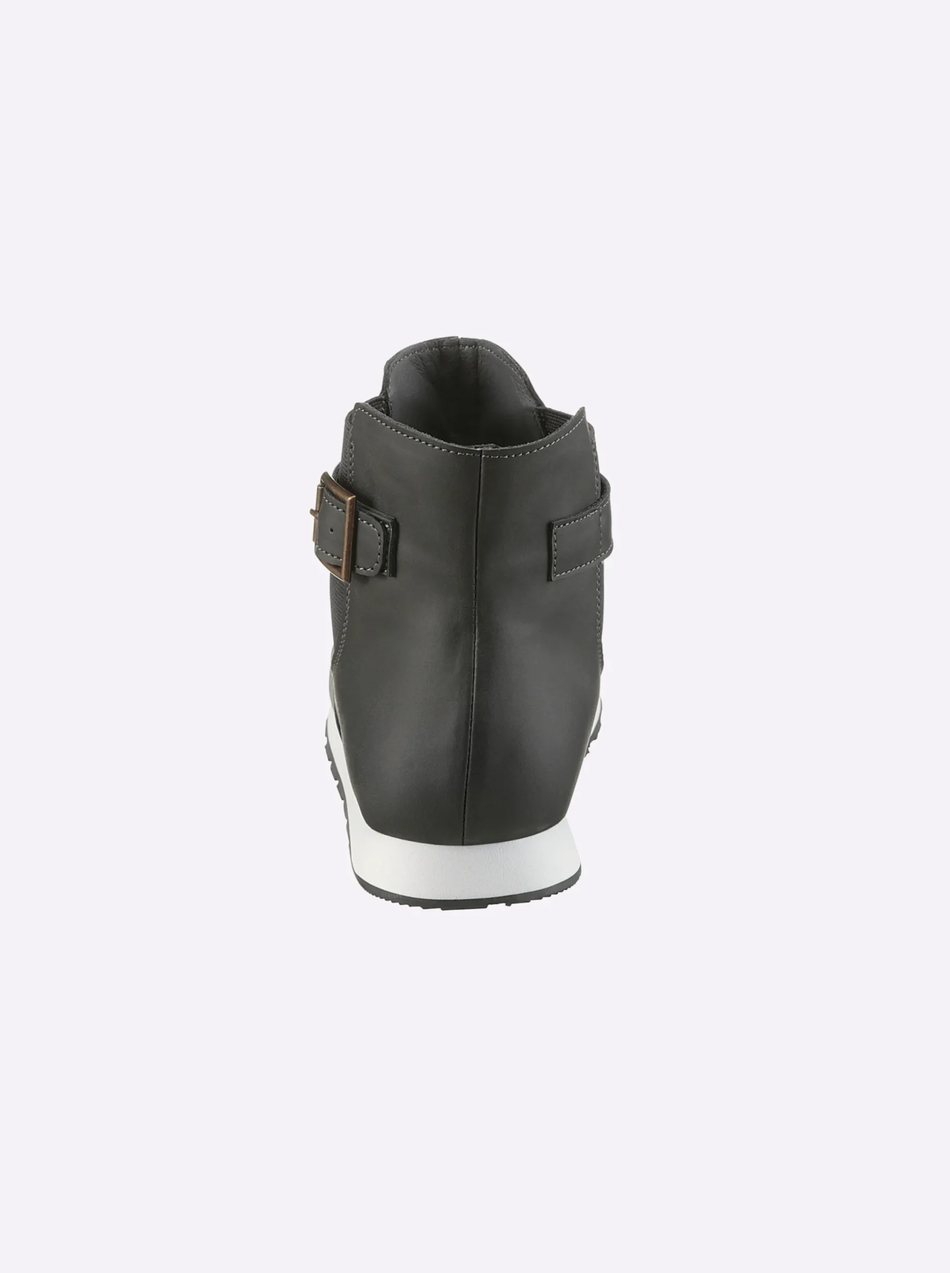 Stiefeletten|Stiefel|heine Kurzstiefelette grau-anthrazit