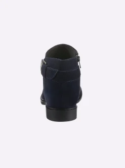 Stiefeletten|Stiefel|heine Kurzstiefelette marine