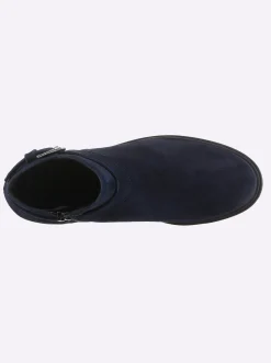 Stiefeletten|Stiefel|heine Kurzstiefelette marine