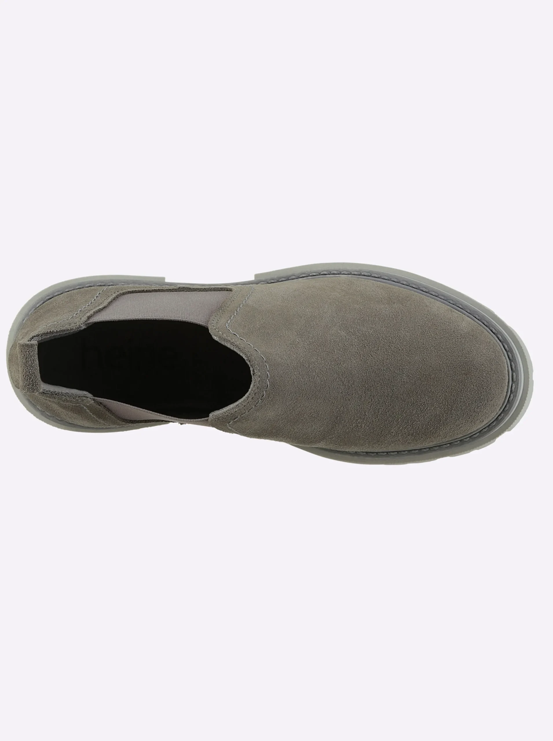 Stiefeletten|Stiefel|heine Kurzstiefelette grau
