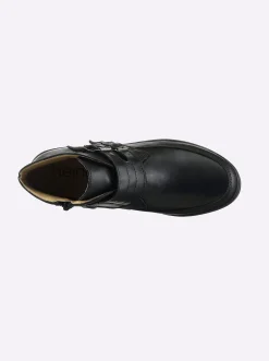 Stiefeletten|Stiefel|heine Kurzstiefelette schwarz
