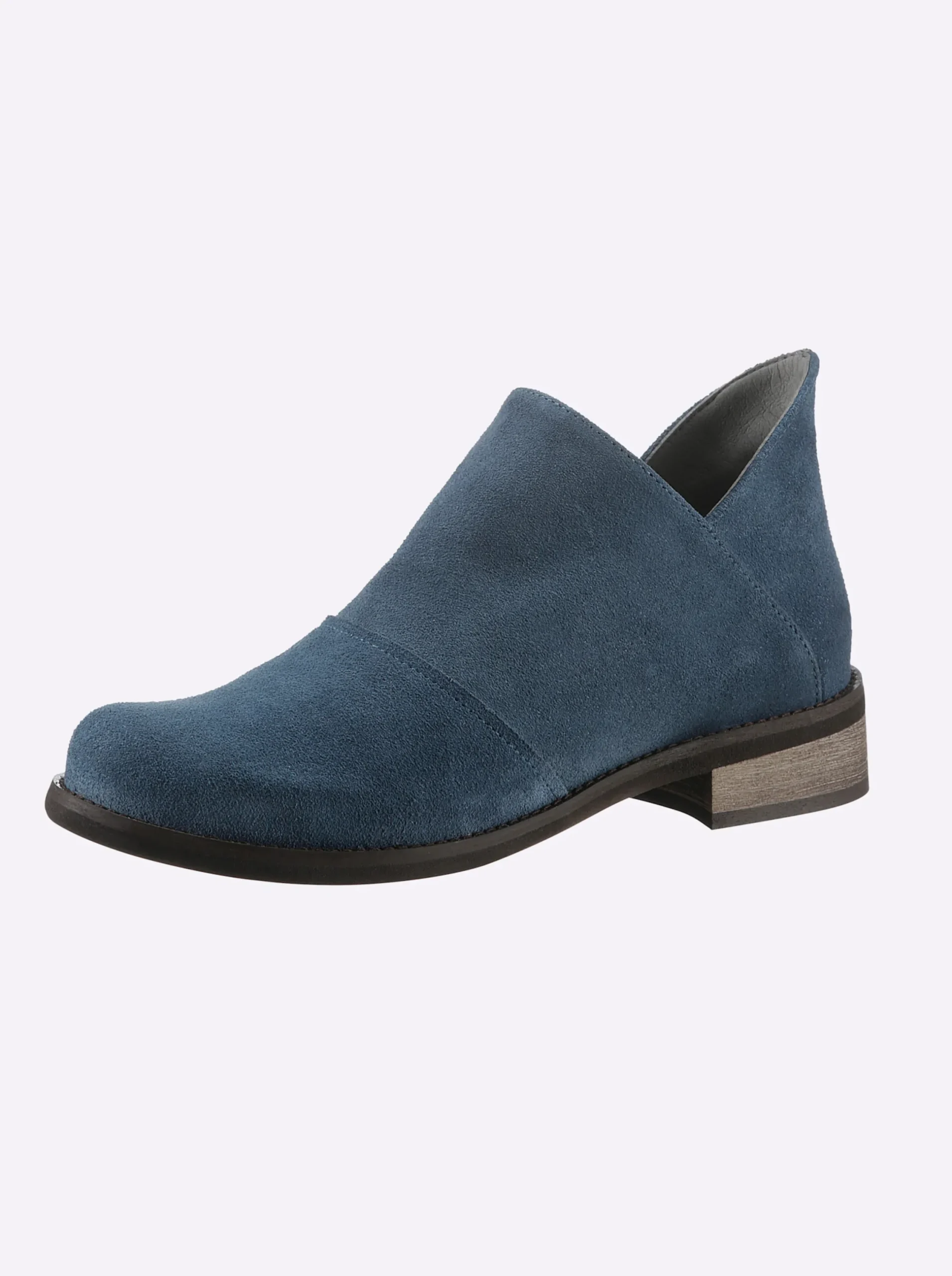 Stiefeletten|Stiefel|heine Kurzstiefelette blau