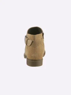 Stiefeletten|Stiefel|heine Kurzstiefelette beige