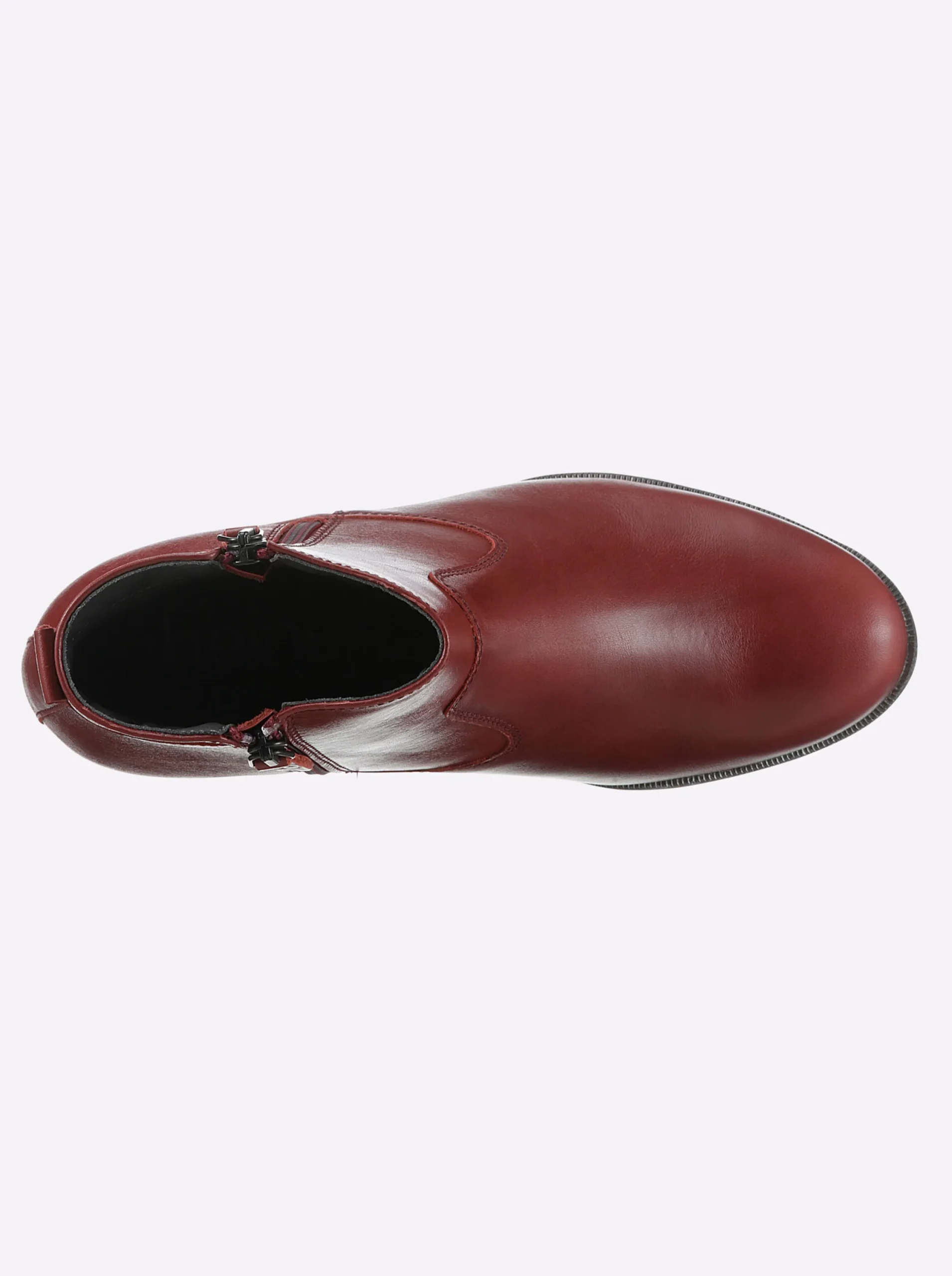 Stiefeletten|Stiefel|heine Kurzstiefelette winterrot