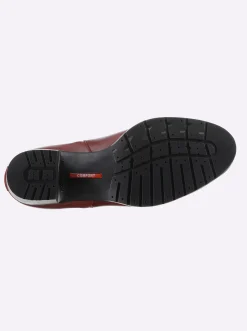 Stiefeletten|Stiefel|heine Kurzstiefelette winterrot