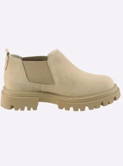Stiefeletten|Stiefel|heine Kurzstiefelette beige