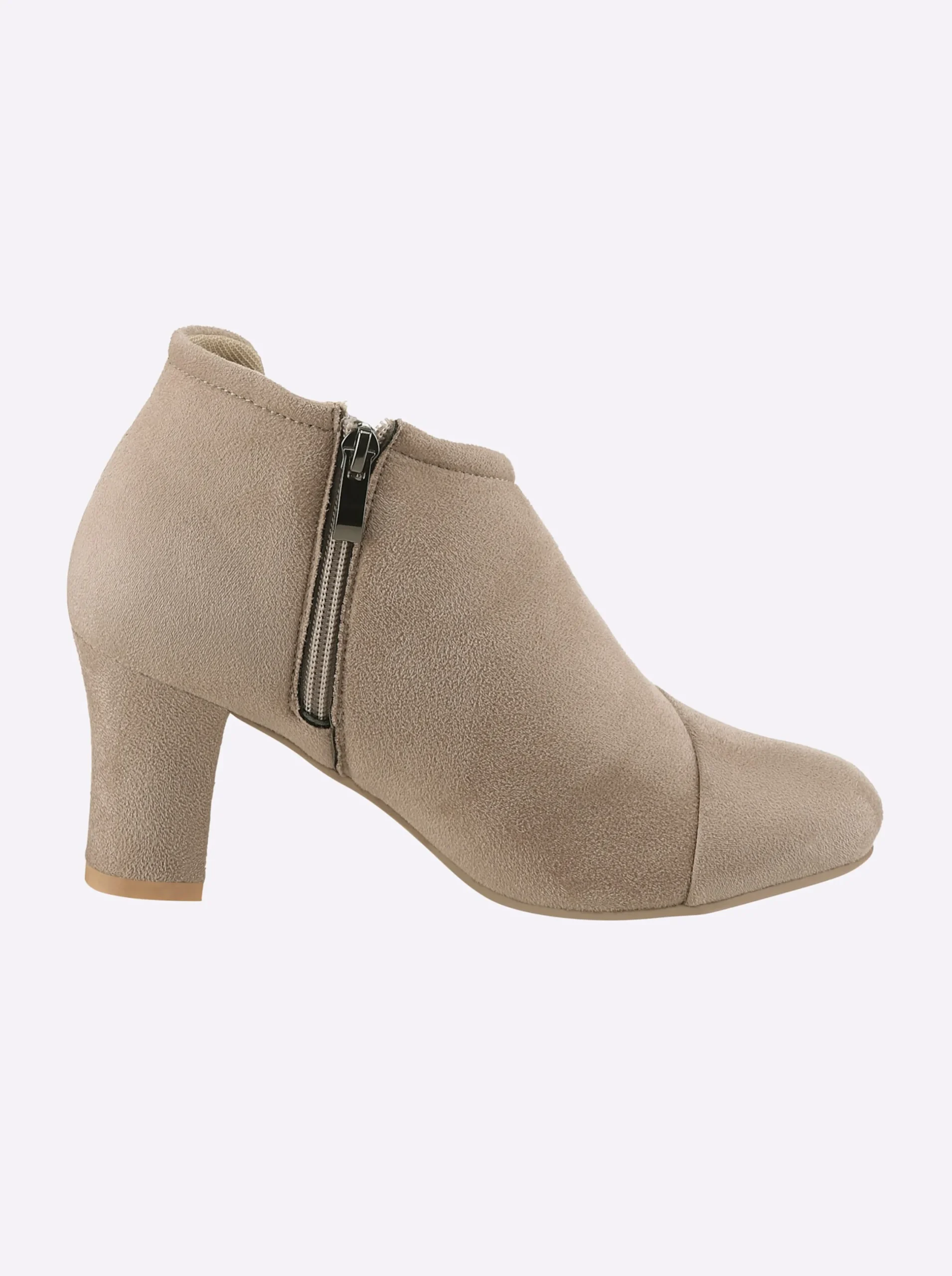 Stiefeletten|Stiefel|Andrea Conti Kurzstiefelette sand