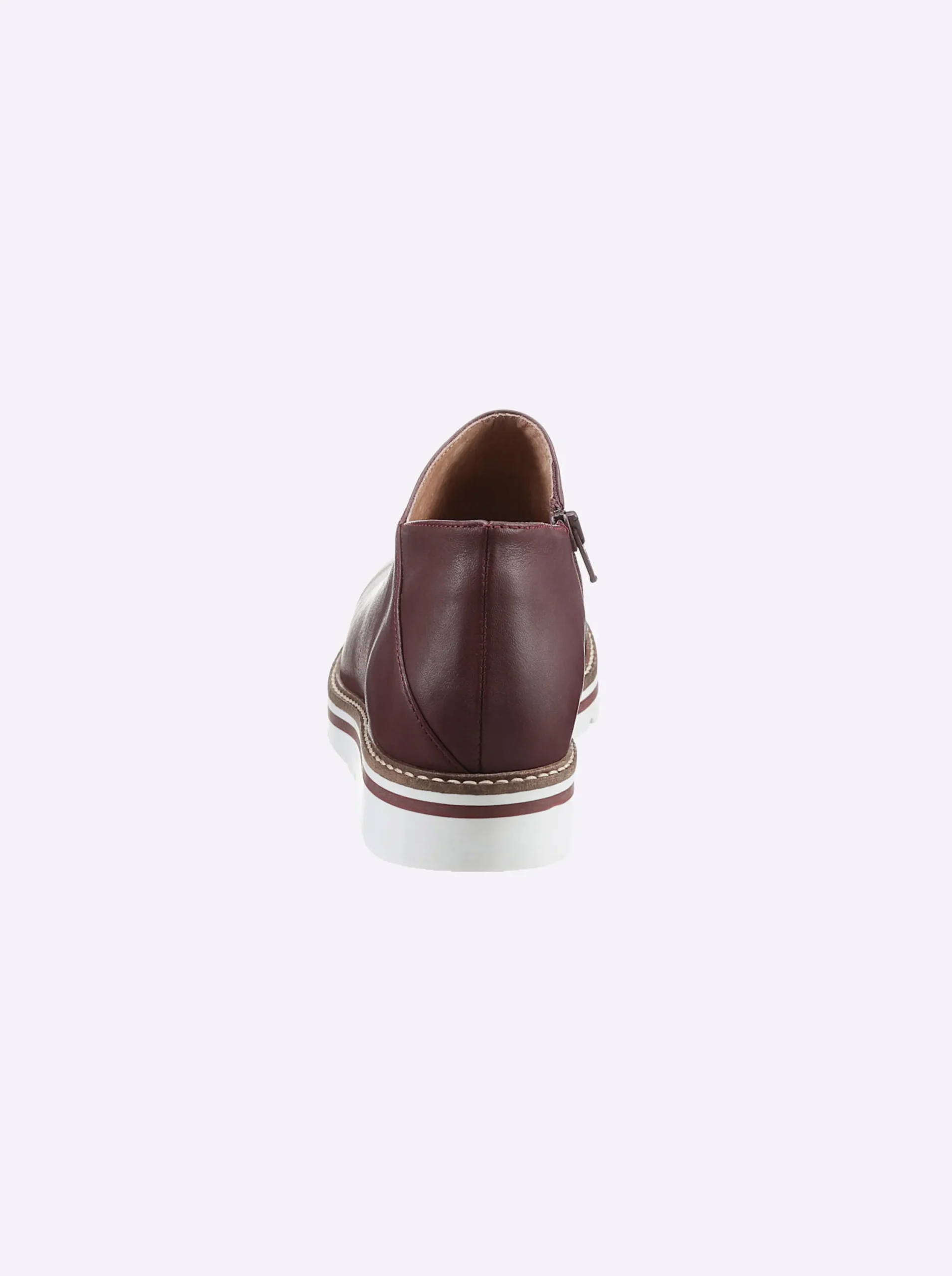 Stiefeletten|Stiefel|heine Kurzstiefelette bordeaux